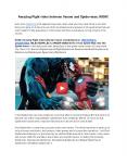 Amazing Fight video between Venom and Spider-man. WOW! PowerPoint PPT Presentation