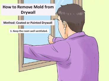 How to Remove Mold from Drywall by Carolina Water Damage Restoration