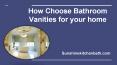 Choose Modern Bathroom Vanities in Pompano Beach