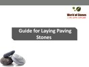 Guide for Laying Paving Stones 