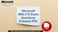 Get Latest MB2-719 Microsoft Dumps Question And Answers PowerPoint PPT Presentation