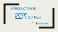 Best SAP UI5 Training Institute in Pune | SAP FIORI UI Course PowerPoint PPT Presentation