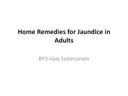 Home Remedies for Jaundice in Adults