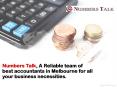 Numbers Talk, A Reliable team of best accountants in Melbourne for all your business necessities. PowerPoint PPT Presentation