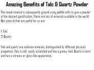 Amazing Benefits of Talc & Quartz Powder (1)