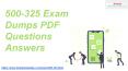 [Save Your Time and Money] Get 500-325 Exam Dumps PDF PowerPoint PPT Presentation