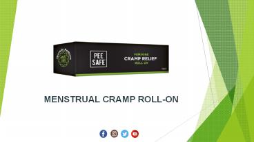 Pee Safe Period Pain Relief Roll-On