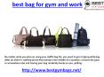 best gym bag with laptop compartment PowerPoint PPT Presentation