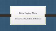 Dish Drying Mats