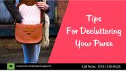 Tips For Decluttering Your Purse