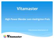 High Power Blender zum niedrigsten Preis