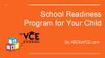 School Readiness Program for Your Child PowerPoint PPT Presentation