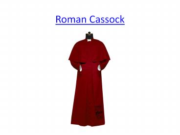 Roman Cassock - PSG Vestments (5)