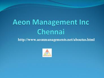 Aeon Management (((Inc))) ***Reviews****