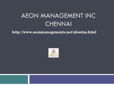 Aeon Management Inc &*(Reviews