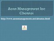 Aeon management &*(((Inc)) Reviews Velachery