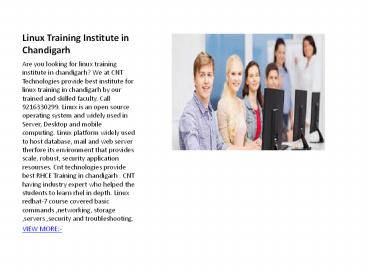 Linux Training Institute in Chandigarh (1)