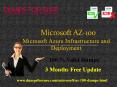 The latest Microsoft AZ-100 exam study guide and free dumps PowerPoint PPT Presentation