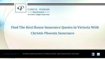 How To Find The Best House Insurance Quotes in Victoria