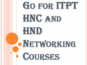 What is the Meaning of the Word HND Networking?