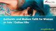 Authentic and Modern Tallit for Women on Sale | Galilee Silks PowerPoint PPT Presentation