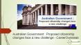 Australian Government : Proposed citizenship changes face a new challenge - CareerOverseas PowerPoint PPT Presentation