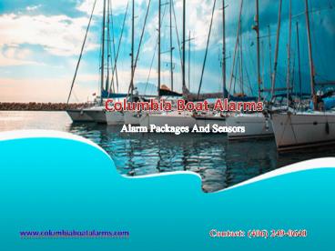 Columbia Boat Alarms