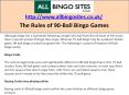 The Rules of 90-Ball Bingo Games PowerPoint PPT Presentation