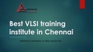 VLSI course in chennai
