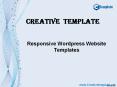 Responsive WordPress Website Templates - Creative Template PowerPoint PPT Presentation