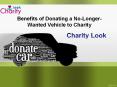 Benefits of Donating a No-Longer-Wanted Vehicle to Charity PowerPoint PPT Presentation