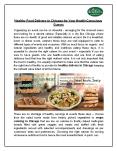Healthy Food Delivery in Chicago For Your Health-Conscious Guests PowerPoint PPT Presentation