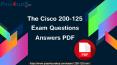 Cisco 200-125 Dumps PDF Practice Test Question And Answers. PowerPoint PPT Presentation