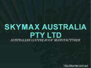 Open Close Louvred Roof Sydney