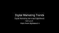 Digital Marketing trends for Entrepreneurs | Digital Marketing Services - DigitalSeed PowerPoint PPT Presentation