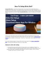 How To Do Amazon Alexa Setup
