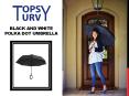 Buy Black and White Polka Dot Umbrella | Topsy Turvy