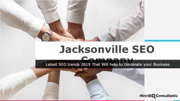 SEO Company Trends 2019