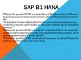 SAP Business One HANA PowerPoint PPT Presentation