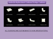 Sunbrella Replacement Cushions