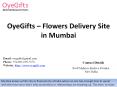 OyeGifts – Flowers Delivery Site in Mumbai PowerPoint PPT Presentation