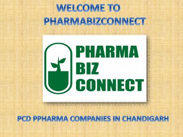 PCD Companies in Chandigarh