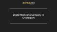 Digital marketing Company In Chandigarh PowerPoint PPT Presentation