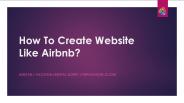 How To Create Website like Airbnb?