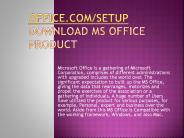 OFFICE.COM/SETUP- OFFICE ACTIVATION SUPPORT