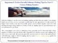 Important & Pocket-Friendly Saltwater Fishing Tips for Port O’ Connor Fishing Fanatics PowerPoint PPT Presentation