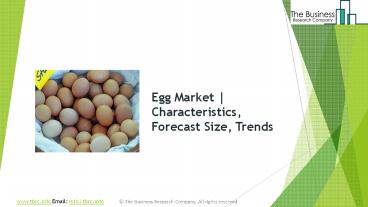 Egg Global Market Report 2019