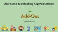 Uber Clone Taxi booking app Paid Addons PowerPoint PPT Presentation