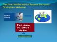 Post free classified ads for Business Services in Birmingham (Alabama) PowerPoint PPT Presentation