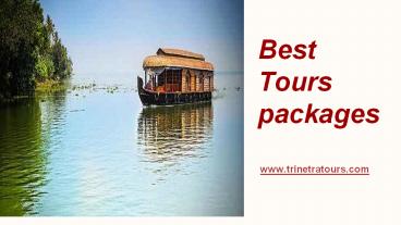 Best Kerala Tour Packages